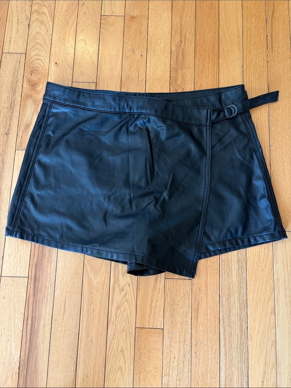 American Eagle Faux Leather Skort